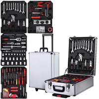 Thumbnail for 786pcs Tool Kit Trolley Case Mechanics Box Toolbox Portable DIY Set SL