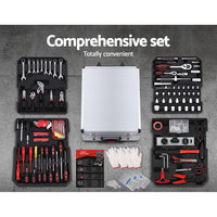 Thumbnail for 786pcs Tool Kit Trolley Case Mechanics Box Toolbox Portable DIY Set SL