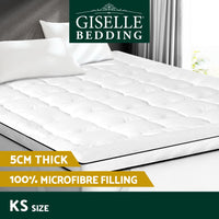 Thumbnail for Giselle Bedding Mattress Topper Pillowtop - King Single