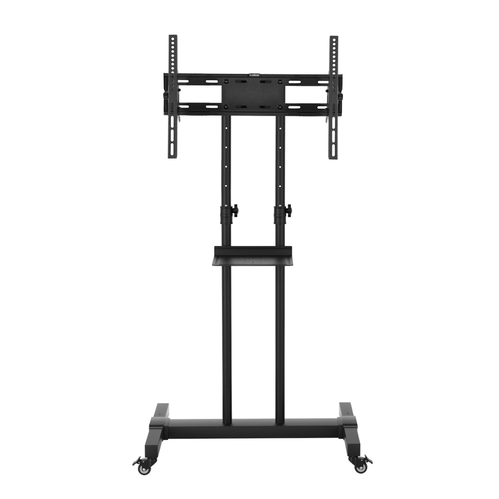 Artiss Steel Mobile TV Stand Cart Height-adjust up to 65" screens 40kg