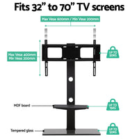 Thumbnail for Artiss Floor TV Stand with Bracket Shelf Mount