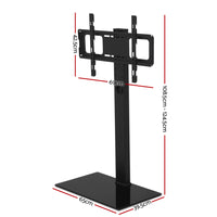 Thumbnail for Artiss Floor TV Stand Brakcket Mount Swivel Height Adjustable 32 to 70 Inch Black