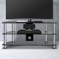 Thumbnail for Artiss TV Stand Entertainment Unit Media Cabinet Temptered Glass 3 Tiers