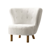 Thumbnail for Artiss Armchair Lounge Accent Chair Armchairs Couch Chairs Sofa Bedroom White