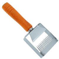 Thumbnail for Uncapping Fork Iron Honeycomb Honey Scraper Wooden Handle Beekeeping Tools