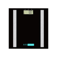 Thumbnail for FitSmart Electronic Body Fat Scale Black 7 in 1 Body Analyser LCD Glass Tracker