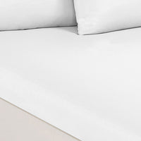 Thumbnail for Royal Comfort 1500 Thread Count Cotton Rich Sheet Set 3 Piece Ultra Soft Bedding - Double - White