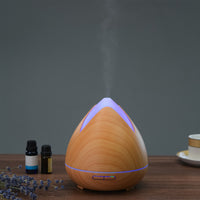 Thumbnail for Essential Oils Ultrasonic Aromatherapy Diffuser Air Humidifier Purify 400ML - Light Wood