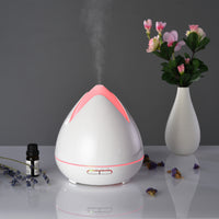 Thumbnail for Essential Oils Ultrasonic Aromatherapy Diffuser Air Humidifier Purify 400ML - White