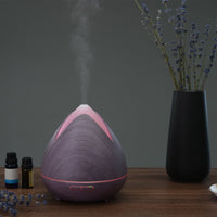 Thumbnail for Essential Oils Ultrasonic Aromatherapy Diffuser Air Humidifier Purify 400ML - Violet