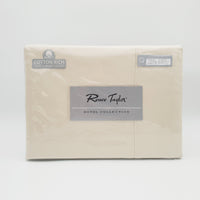 Thumbnail for Renee Taylor 1500 Thread Count Pure Soft Cotton Blend Flat & Fitted Sheet Set Ivory King