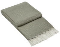 Thumbnail for Hampton Throw - Merino Wool Blend - Light Grey