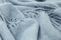 Thumbnail for Oxford Throw - Merino Wool Blend - Sky Blue