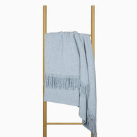Thumbnail for Oxford Throw - Merino Wool Blend - Sky Blue