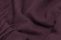 Thumbnail for Paddington Throw - Fine Wool Blend - Plum