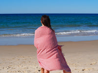 Thumbnail for PORTSEA TURKISH COTTON TOWEL - CHERRY