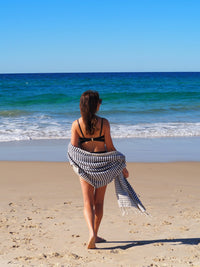 Thumbnail for PORTSEA TURKISH COTTON TOWEL - MIDNIGHT