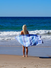 Thumbnail for SORRENTO TURKISH COTTON TOWEL - SKY