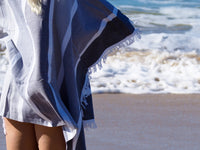 Thumbnail for SORRENTO TURKISH COTTON TOWEL - MONOCHROME