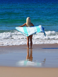 Thumbnail for SORRENTO TURKISH COTTON TOWEL - OCEAN