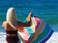 Thumbnail for SORRENTO TURKISH COTTON TOWEL - TROPICAL