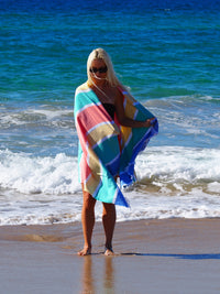 Thumbnail for SORRENTO TURKISH COTTON TOWEL - TROPICAL