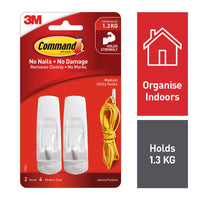 Thumbnail for COMMAND Hook 17001ANZ Medium Pack of 2 Box of 6