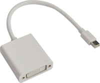 Thumbnail for ASTROTEK Mini DisplayPort DP to DVI Cable 20cm - 20 pins Male to 24+5 pins Female Nickle RoHS