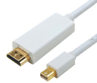 Thumbnail for ASTROTEK Mini DisplayPort DP to HDMI Cable 1m - 20 pins Male to 19 pins Male Gold plated RoHSCB8W-RC-MDPHDMI-2