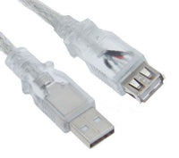 Thumbnail for ASTROTEK USB 2.0 Extension Cable 5m - Type A Male to Type A Female Transparent Colour RoHS CBAT-USB2-AA-3M