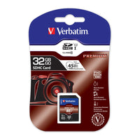 Thumbnail for VERBATIM SDHC 32GB (Class 10) Up to 45MB/Sec 300X read speed