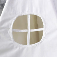 Thumbnail for 5 Poles Giant Kids Teepee Tent (Natural Canvas)