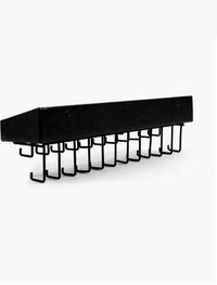 Thumbnail for Wall Mount Hanging Jewellery Organiser Holder with 23 Hooks (Black)