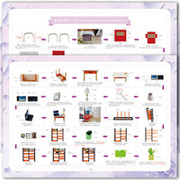 Thumbnail for Dollhouse Miniature with Furniture Kit Plus Dust Proof and Music Movement - M9 (1:24 Scale Creative Room Idea)