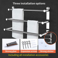 Thumbnail for Stretchable 45-75 cm Towel Bar for Bathroom and Kitchen (Three Bars)