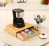 Thumbnail for Bamboo K-Cup Coffee Pod Holder Storage Organizer  for Kitchen, Jewelry and Cosmetic