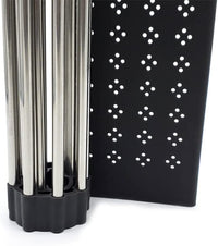 Thumbnail for Large Stainless Steel Roll Up Dish Drying Rack with Utensil Holder for Home Kitchen