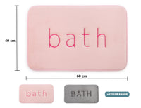 Thumbnail for Extra Thick Memory Foam & Super Comfort Bath Rug Mat for Bathroom (60 x 40 cm, Pink)