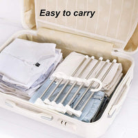 Thumbnail for 2 Pack Stainless Steel Adjustable 5 in 1 Pants Hangers Non-Slip Space Saving for Home Storage