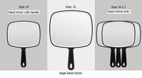 Thumbnail for Extra Large Black Handheld Mirror with Handle (31,5 x 23 cm)