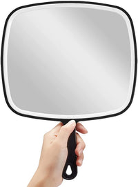 Thumbnail for Extra Large Black Handheld Mirror with Handle (31,5 x 23 cm)