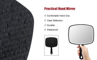 Thumbnail for Extra Large Black Handheld Mirror with Handle (31,5 x 23 cm)