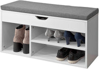 Thumbnail for Padded Shoe Bench Lift Up Storage