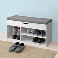 Thumbnail for Padded Shoe Bench Lift Up Storage