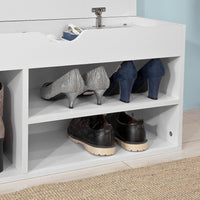 Thumbnail for Padded Shoe Bench Lift Up Storage