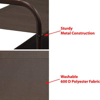 Thumbnail for 4 Tier Metal Shoe Rack Storage Organiser for Entryway and Bedroom