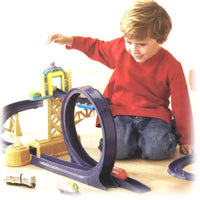 Thumbnail for Chuggington Train Motorised Training Yard Loop Ready to Play Set with Diecast Wilson