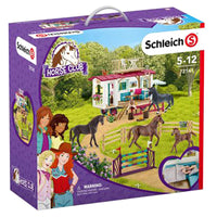 Thumbnail for Schleich Large Playset Secret Horse Training at the Horse Club Caravan 72141