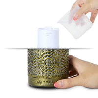 Thumbnail for activiva 100ml Metal Essential Oil and Aroma Diffuser-Vintage Gold