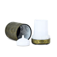 Thumbnail for activiva 100ml Metal Essential Oil and Aroma Diffuser-Vintage Gold